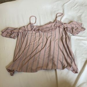 off the shoulder tank top